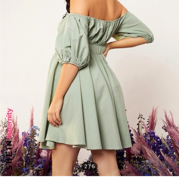 Spring Maternity Dress - Picture 4 of 4